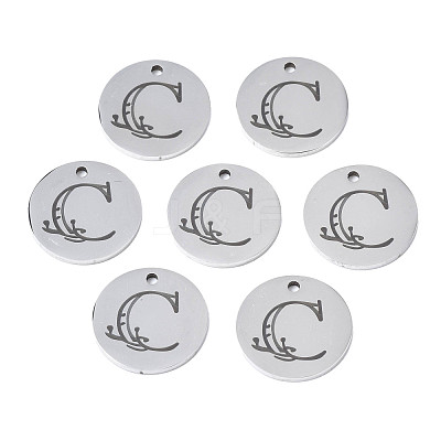 Non-Tarnish 304 Stainless Steel Charms STAS-T059-26P-C-1