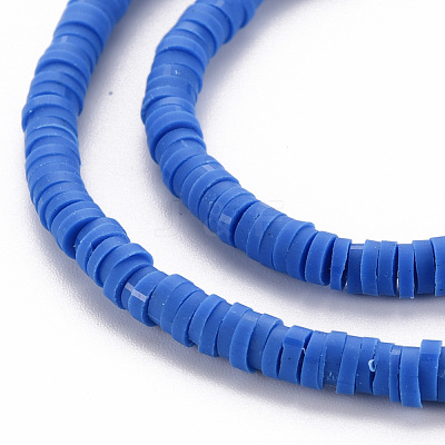 Handmade Polymer Clay Bead Strands X-CLAY-T002-4mm-67-1
