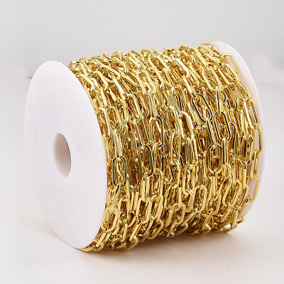 Unwelded Iron Paperclip Chains CH-S125-02C-G-1