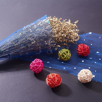 Star Sequin Deco Mesh Ribbons OCOR-BC0006-04N-1