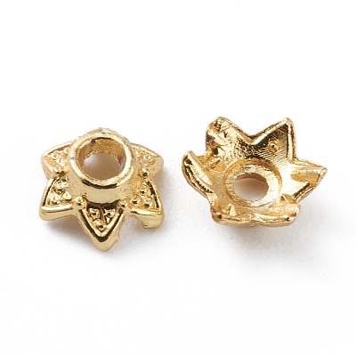 Alloy Bead Caps PALLOY-A067-07G-1