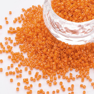 Glass Cylinder Beads SEED-S047-K-005-1