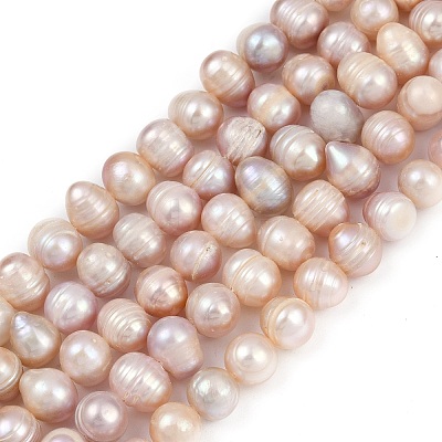 Natural Cultured Freshwater Pearl Beads Strands PEAR-I007-07Z-01A-1