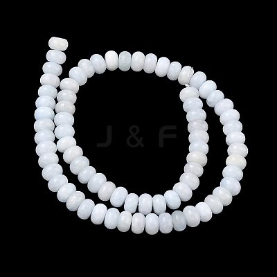 Dyed Natural White Jade Beads Strands GG-CBA9281-A20-5x8mm-1