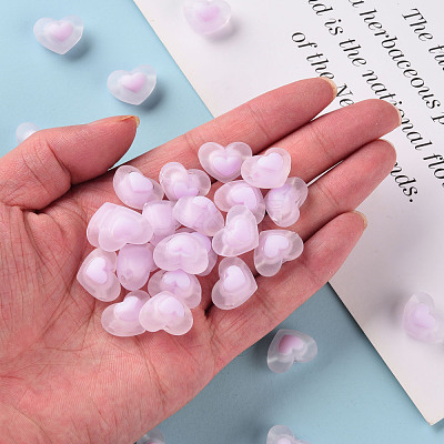 Transparent Acrylic Beads X-TACR-S152-08C-09-1