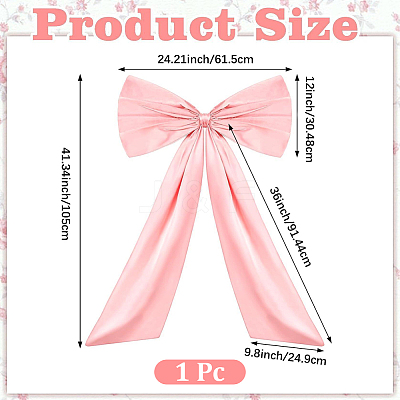Cloth Big Bowknot Ornaments DIY-CN0003-97B-1