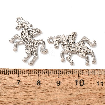 Alloy Rhinestone Pendants RB-CBAA987-03P-1