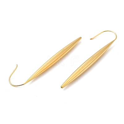 Ion Plating(IP) 304 Stainless Steel Dangle Earrings EJEW-Z028-02G-1