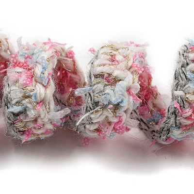 Polyester Crochet Lace Trim OCOR-Q058-21-1