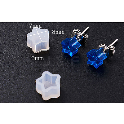 DIY Star Cabochon Silicone Mold SIMO-PW0001-194A-1