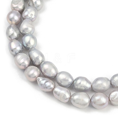 Natural Cultured Freshwater Pearl Beads Strands PEAR-P064-20K-07E-1