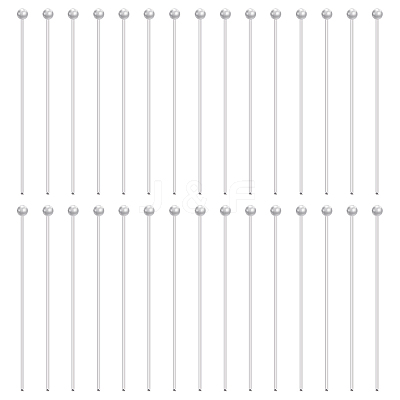 925 Sterling Silver Ball Head Pins STER-BC0002-16B-1