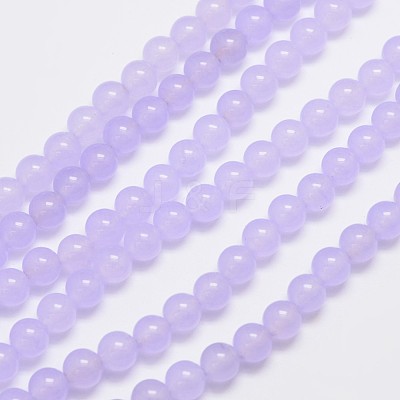 Natural & Dyed Malaysia Jade Bead Strands X-G-A146-6mm-A18-1