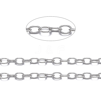 Brass Cable Chains CHC-034Y-P-1