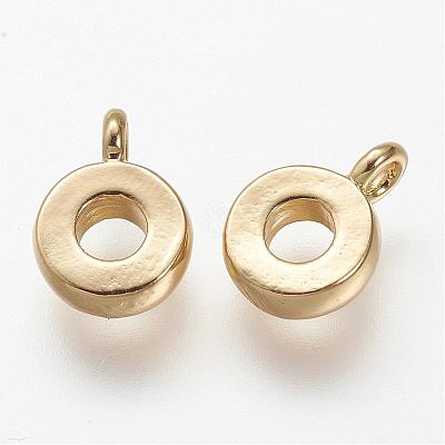 Brass Tube Bails KK-G289-01G-1