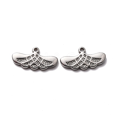 304 Stainless Steel Pendants Cabochon Settings for Enamel LS-STAS-B024-16P-1