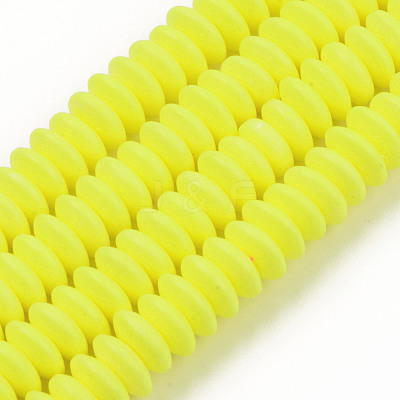 Handmade Polymer Clay Beads Strands CLAY-N008-064-A06-1