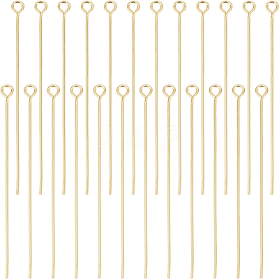Brass Eye Pins KK-BBC0012-23A-1
