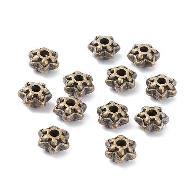 Tibetan Silver Spacer Beads MLF1057Y-NF-1