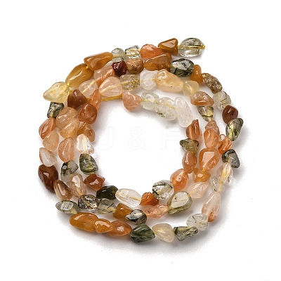 Natural Agate Beads Strands G-I389-A39-1