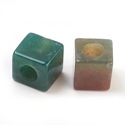Natural Indian Agate European Beads G-F580-B06-1