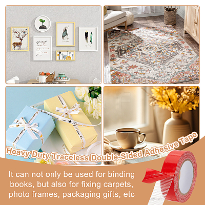 Plastic Double-Sided Adhesive Tape AJEW-WH0166-41-1