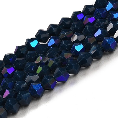 Opaque Solid Color Imitation Jade Glass Beads Strands LS-EGLA-A039-P4mm-L09-1