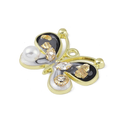 Rack Plating Alloy Enamel Pendants FIND-I038-13D-1