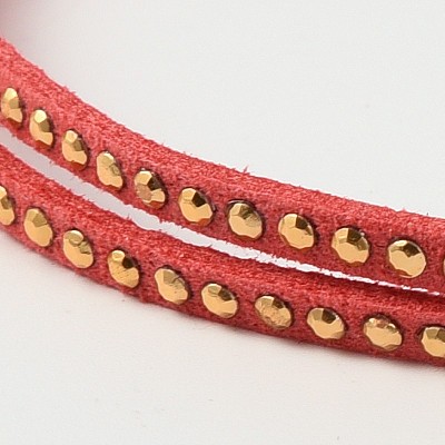 Rivet Faux Suede Cord LW-M002-08-1