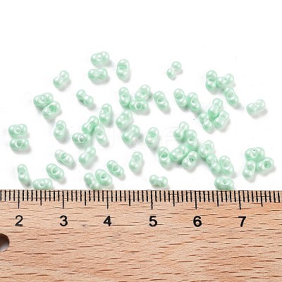 Opaque Colours Glass Seed Beads SEED-A033-06K-1