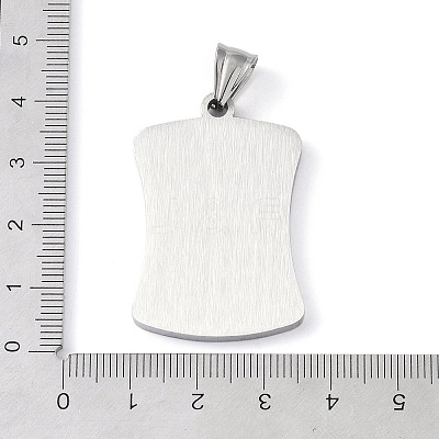 304 Stainless Steel Pendants LS-STAS-O008-01F-1