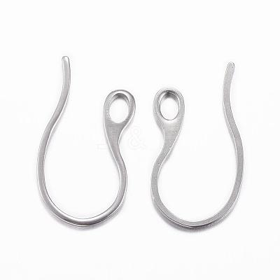 Tarnish Resistant 304 Stainless Steel Earring Hooks STAS-H383-28P-1
