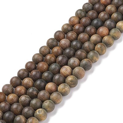 Natural Sandalwood Beads X-WOOD-F008-02F-1