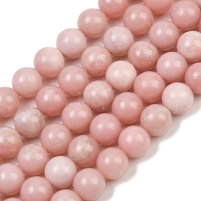 Natural Pink Opal Beads Strands GG-CBAA3AB-04-8mm-1