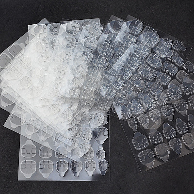 Clear Double Side Adhesive Glue Sticky Tape For False Nail Tips MRMJ-T009-010-1
