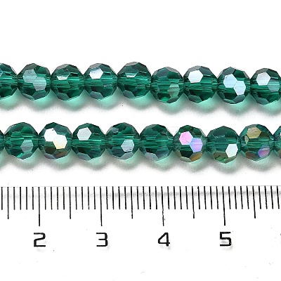Transparent Glass Beads EGLA-A035-T6mm-B18-1