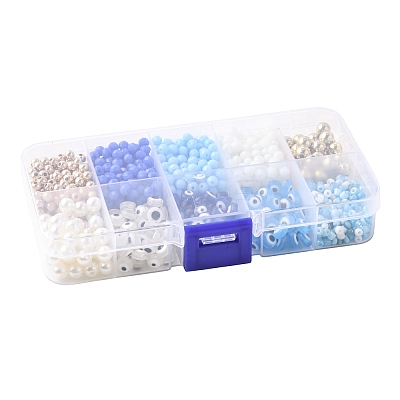 150Pcs 3 Colors Resin Beads RESI-FS0002-28-1