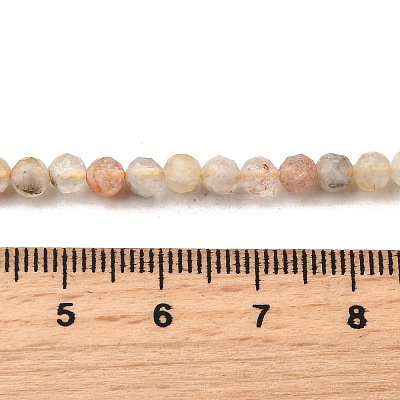 Natural Citrine(Heated) Beads Strands G-G155-B03-01-A-1