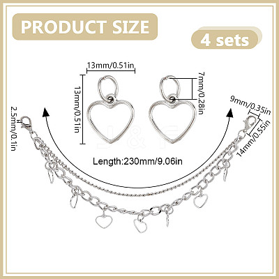 Alloy Multi-strand Curb Chains FIND-GO0003-82B-1