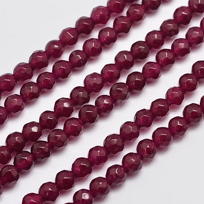 Natural Malaysia Jade Bead Strands G-A147-4mm-A09-1