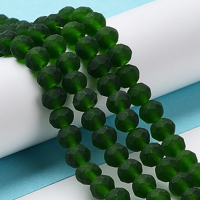 Transparent Glass Beads Strands EGLA-A034-T4mm-MD24-1