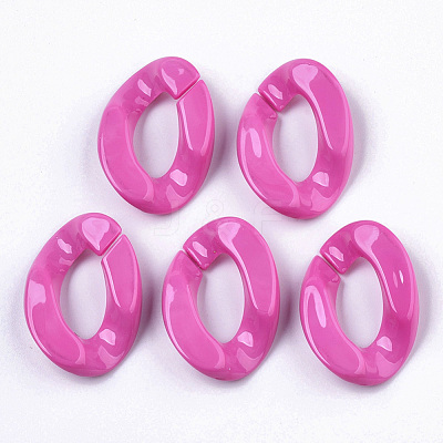 Opaque Acrylic Linking Rings OACR-S036-001B-G07-1