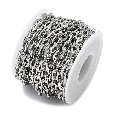 304 Stainless Steel Cable Chains CHS-G043-02P-1