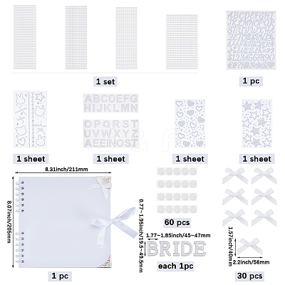 DIY Photo Albums Kit DIY-SP0007-03A-1