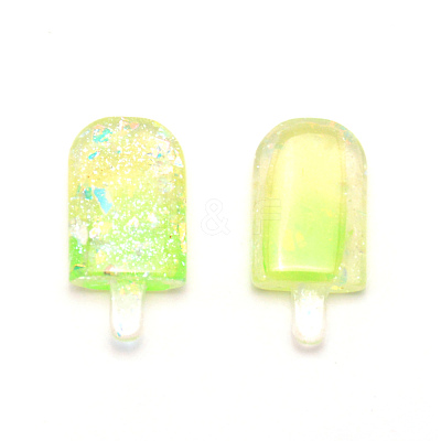 Transparent Resin Cabochons RESI-CJC0006-008E-1