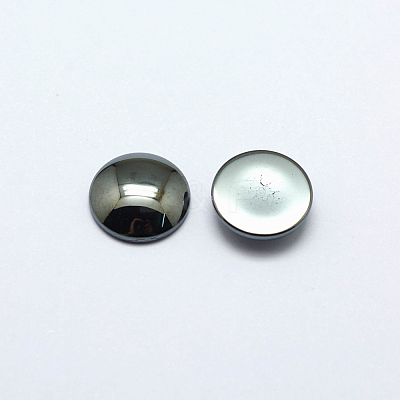 Non-Magnetic Synthetic Hematite Cabochons Z28WB019-1
