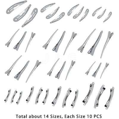 Iron Hair Clip Findings IFIN-PH0023-06-1