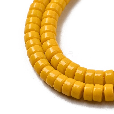 Opaque Glass Beads Strands GLAA-I060-01H-1