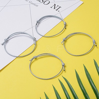 Korean Waxed Polyester Cord Bracelet Making AJEW-JB00011-16-1