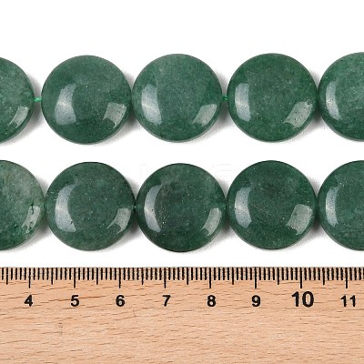 Natural Green Aventurine Beads Strands G375-27A-1